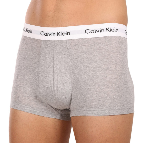 3PACK ανδρικό σορτς μποξεράκι Calvin Klein γκρι (U2664G-KS0)