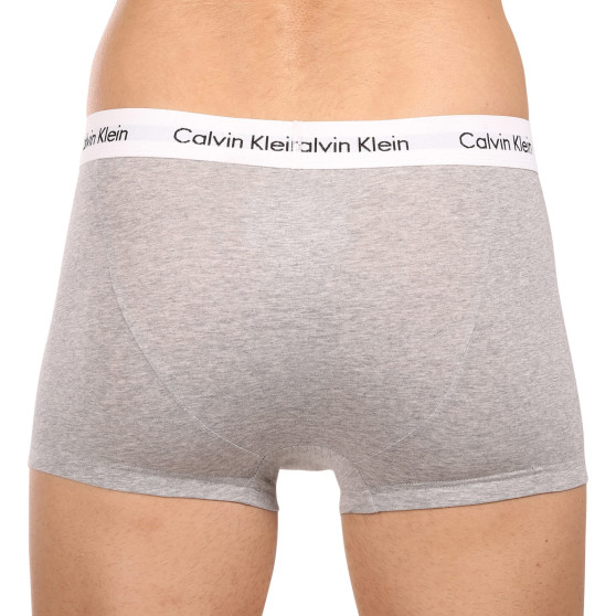 3PACK ανδρικό σορτς μποξεράκι Calvin Klein γκρι (U2664G-KS0)