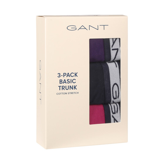 3PACK ανδρικό σορτς μποξεράκι Gant πολύχρωμο (900003053-544)