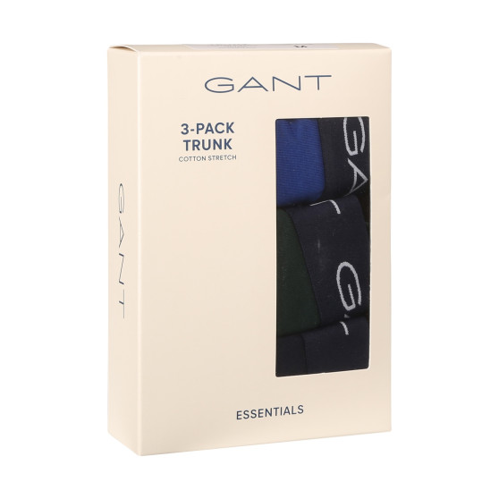 3PACK ανδρικό σορτς μποξεράκι Gant πολύχρωμο (902333003-436)