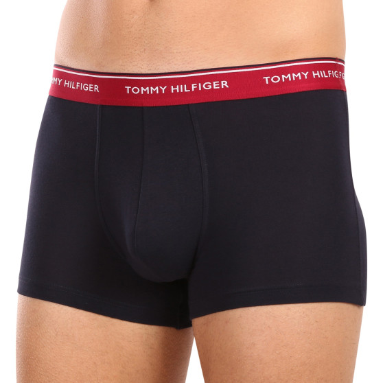 3PACK ανδρικό σορτς μποξεράκι Tommy Hilfiger σκούρο μπλε (UM0UM01642 0R6)