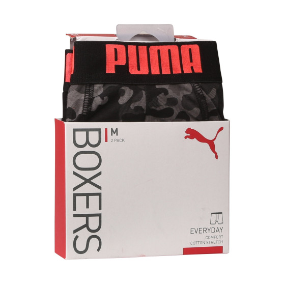 2PACK ανδρικό σορτς μποξεράκι Puma πολύχρωμο (701228672 001)