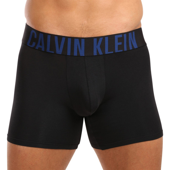 3PACK ανδρικό σορτς μποξεράκι Calvin Klein μαύρο (NB3609A-LXT)