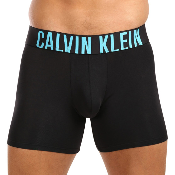 3PACK ανδρικό σορτς μποξεράκι Calvin Klein μαύρο (NB3609A-LXT)