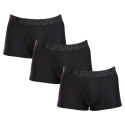 3PACK ανδρικό σορτς μποξεράκι Under Armour μαύρο (1383882 001)