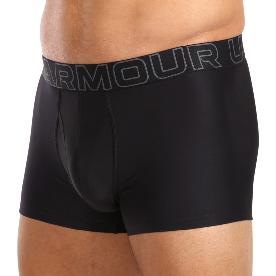 3PACK ανδρικό σορτς μποξεράκι Under Armour μαύρο (1383882 001)