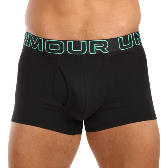 3PACK ανδρικό σορτς μποξεράκι Under Armour μαύρο (1383891 002)