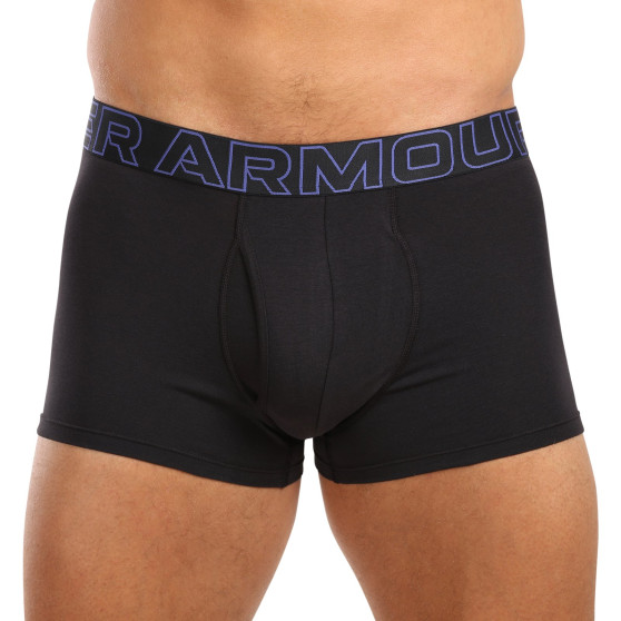 3PACK ανδρικό σορτς μποξεράκι Under Armour μαύρο (1383891 002)