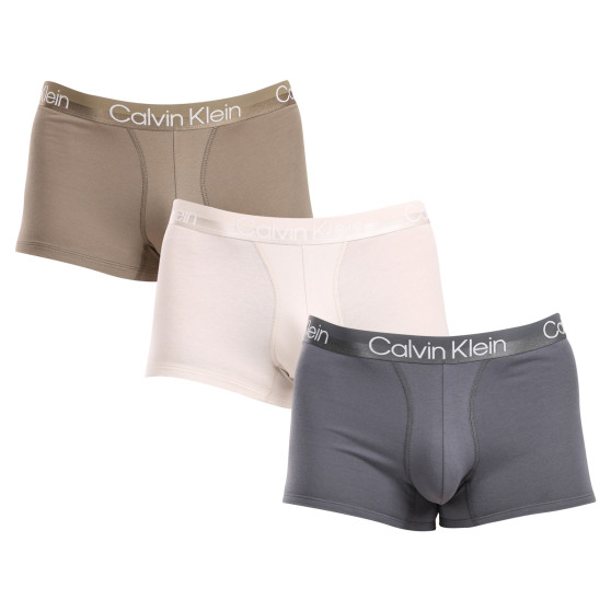 3PACK ανδρικό σορτς μποξεράκι Calvin Klein πολύχρωμο (NB2970A-N2N)