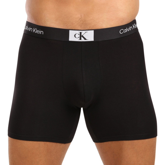 3PACK ανδρικό σορτς μποξεράκι Calvin Klein μαύρο (NB3529A-MTF)