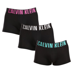 3PACK ανδρικό σορτς μποξεράκι Calvin Klein μαύρο (NB3608A-LXR)