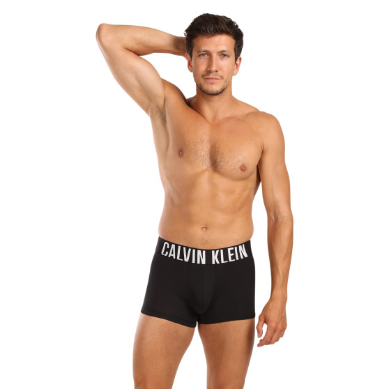 3PACK ανδρικό σορτς μποξεράκι Calvin Klein μαύρο (NB3608A-LXR)