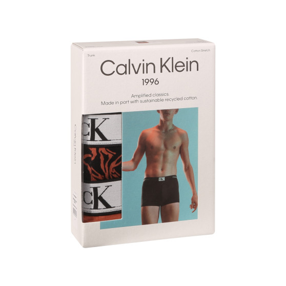 3PACK ανδρικό σορτς μποξεράκι Calvin Klein πολύχρωμο (NB3528E-MRW)