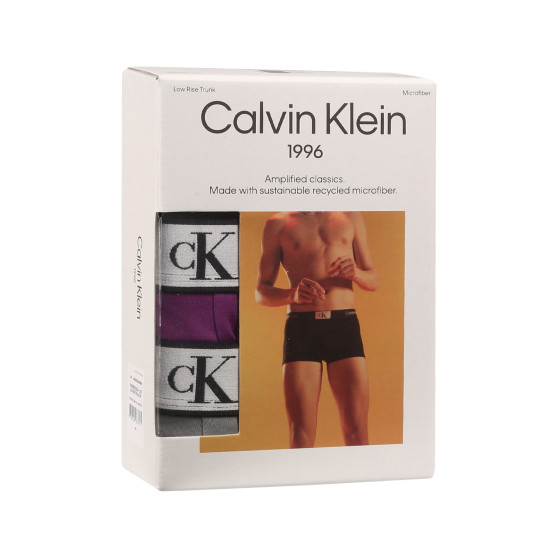 3PACK ανδρικό σορτς μποξεράκι Calvin Klein πολύχρωμο (NB3532A-LX5)