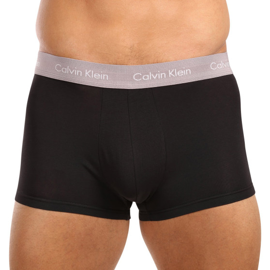 3PACK ανδρικό σορτς μποξεράκι Calvin Klein μαύρο (U2664G-MXW)