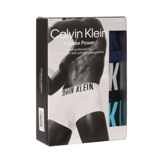 3PACK ανδρικό σορτς μποξεράκι Calvin Klein πολύχρωμο (NB3608A-LXS)