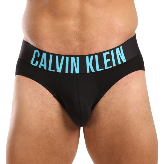 3PACK ανδρικό σλιπ Calvin Klein μαύρο (NB3607A-LXT)