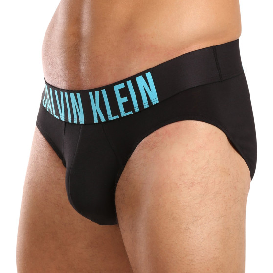 3PACK ανδρικό σλιπ Calvin Klein μαύρο (NB3607A-LXT)