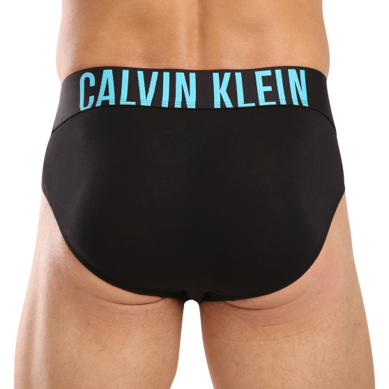 3PACK ανδρικό σλιπ Calvin Klein μαύρο (NB3607A-LXT)