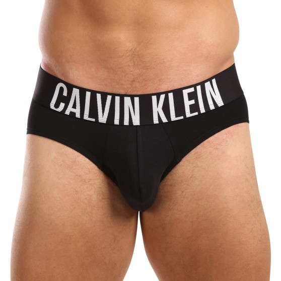 3PACK ανδρικό σλιπ Calvin Klein μαύρο (NB3607A-LXT)