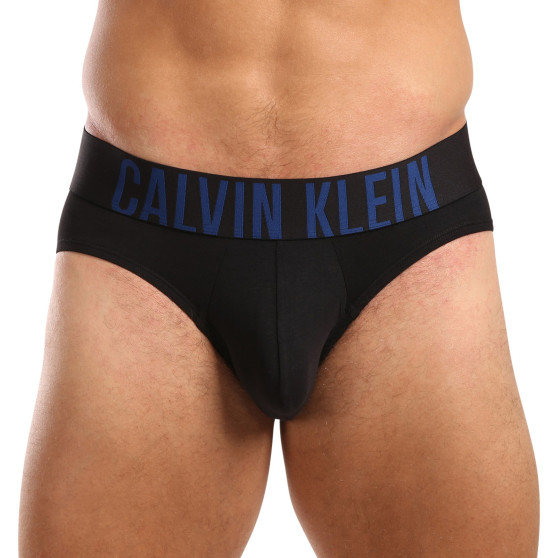 3PACK ανδρικό σλιπ Calvin Klein μαύρο (NB3607A-LXT)