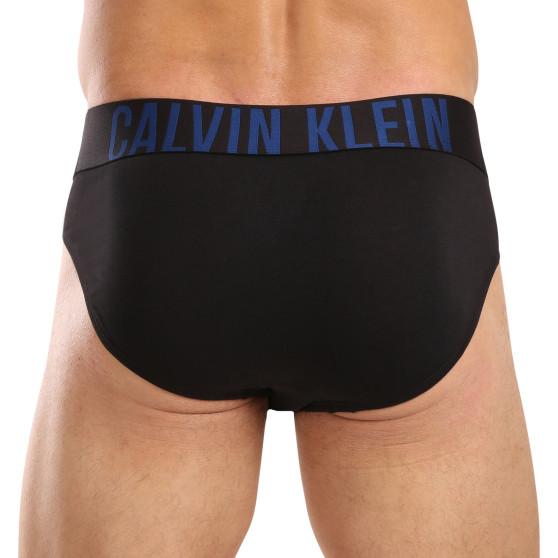 3PACK ανδρικό σλιπ Calvin Klein μαύρο (NB3607A-LXT)