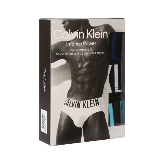 3PACK ανδρικό σλιπ Calvin Klein μαύρο (NB3607A-LXT)