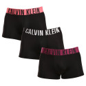 3PACK ανδρικό σορτς μποξεράκι Calvin Klein μαύρο (NB3775A-MDL)