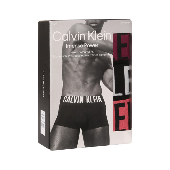 3PACK ανδρικό σορτς μποξεράκι Calvin Klein μαύρο (NB3775A-MDL)