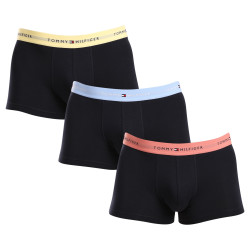 3PACK ανδρικό σορτς μποξεράκι Tommy Hilfiger σκούρο μπλε (UM0UM02763 0XM)