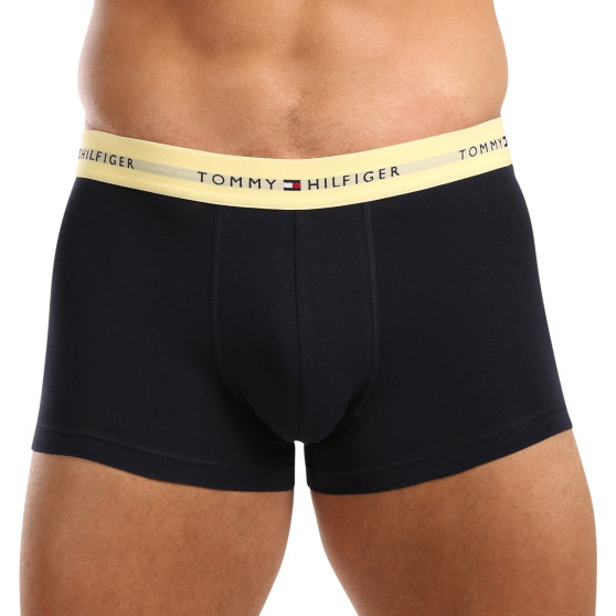 3PACK ανδρικό σορτς μποξεράκι Tommy Hilfiger σκούρο μπλε (UM0UM02763 0XM)