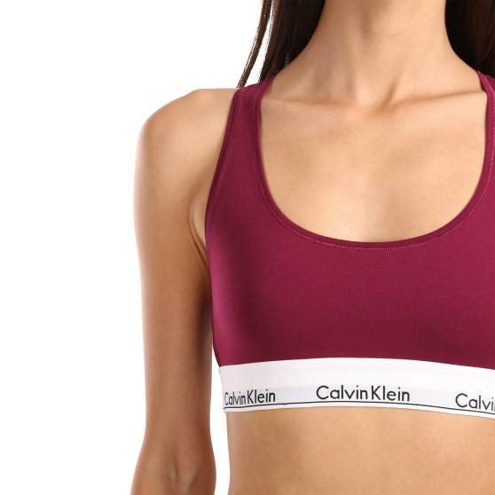 Calvin Klein Γυναικείο σουτιέν μωβ (F3785E-VGP)