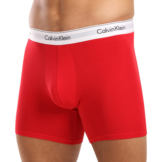 3PACK ανδρικό σορτς μποξεράκι Calvin Klein πολύχρωμο (NB2381A-N2I)