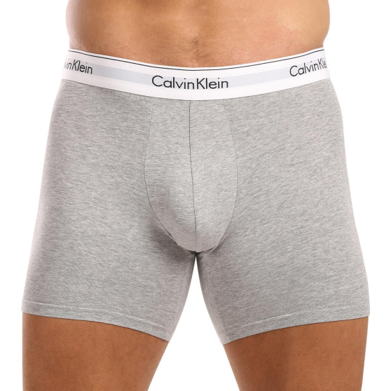 3PACK ανδρικό σορτς μποξεράκι Calvin Klein πολύχρωμο (NB2381A-N2I)