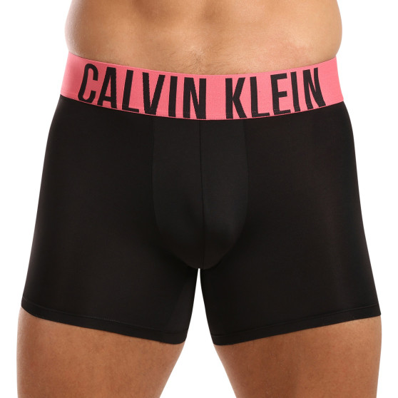 3PACK ανδρικό σορτς μποξεράκι Calvin Klein μαύρο (NB3612A-MDL)