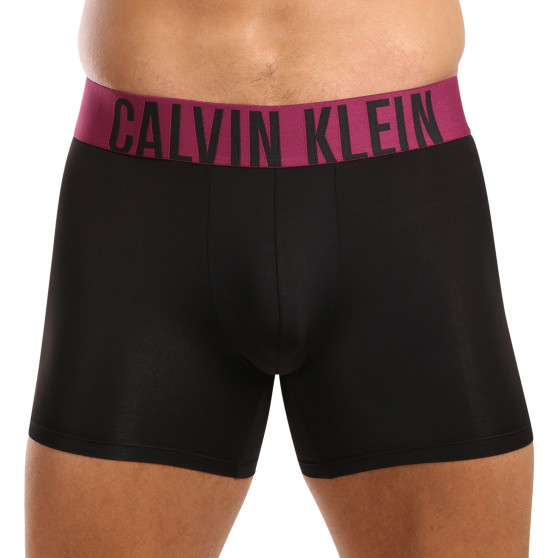 3PACK ανδρικό σορτς μποξεράκι Calvin Klein μαύρο (NB3612A-MDL)