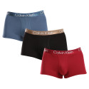 3PACK ανδρικό σορτς μποξεράκι Calvin Klein πολύχρωμο (NB2970A-MCI)