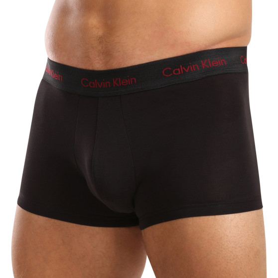 3PACK ανδρικό σορτς μποξεράκι Calvin Klein μαύρο (U2664G-NOU)