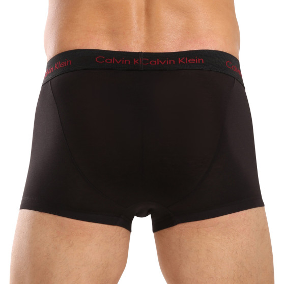 3PACK ανδρικό σορτς μποξεράκι Calvin Klein μαύρο (U2664G-NOU)