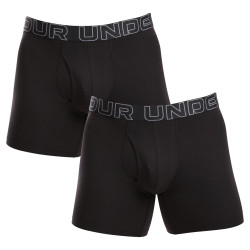 3PACK ανδρικό σορτς μποξεράκι Under Armour μαύρο (1383889 001)