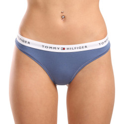 Tommy Hilfiger Γυναικείο στρινγκ μπλε (UW0UW03835 C4Q)