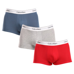 3PACK ανδρικό σορτς μποξεράκι Calvin Klein πολύχρωμο (NB2380A-N2I)