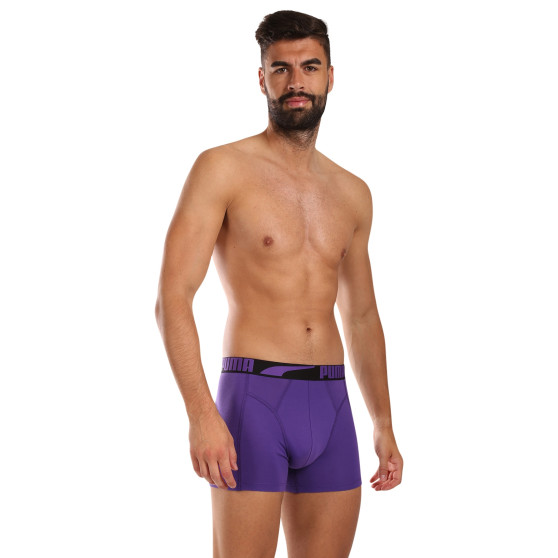 2PACK ανδρικό σορτς μποξεράκι Puma πολύχρωμο (701225876 003)