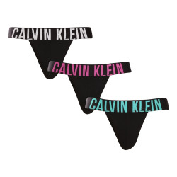 3PACK Calvin Klein ανδρικές φόρμες μαύρες (NB3606A-LXR)