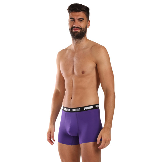 3PACK ανδρικό σορτς μποξεράκι Puma πολύχρωμο (701226820 007)