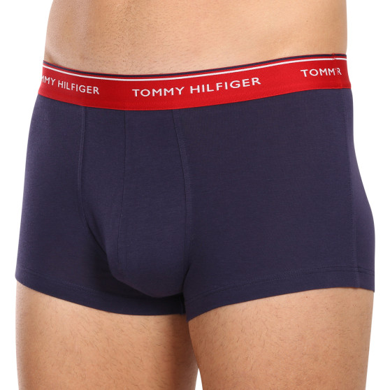 3PACK Tommy Hilfiger ανδρικό σορτς μποξεράκι oversized σκούρο μπλε (1U87905252 05G)