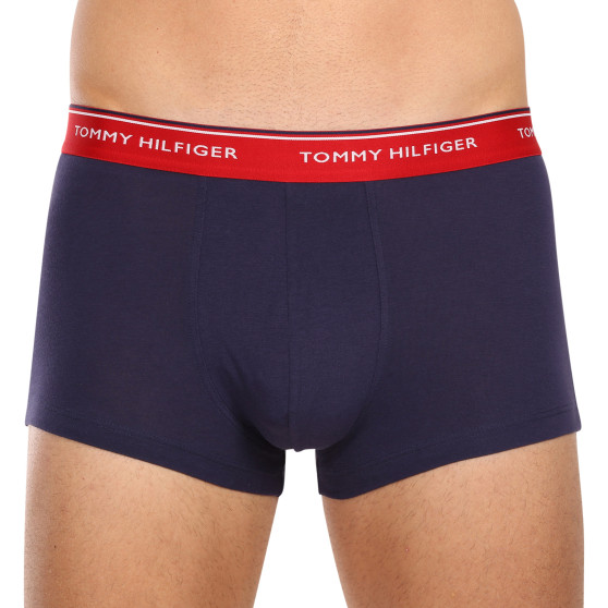 3PACK Tommy Hilfiger ανδρικό σορτς μποξεράκι oversized σκούρο μπλε (1U87905252 05G)