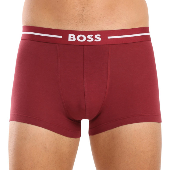 3PACK ανδρικό σορτς μποξεράκι BOSS πολύχρωμο (50517833 972)