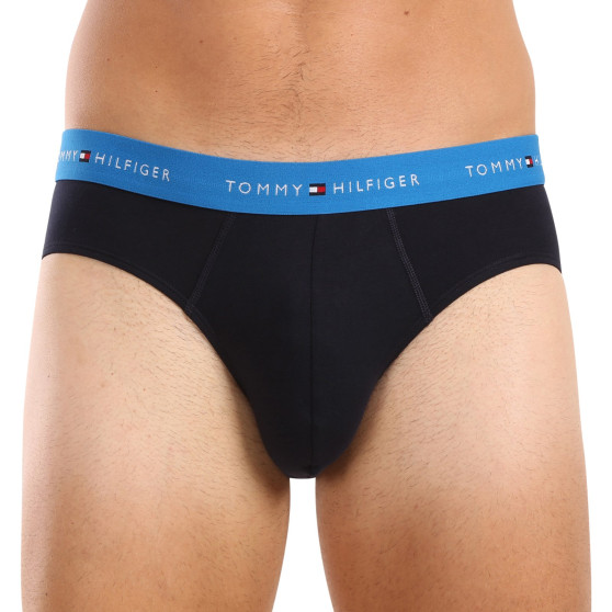 3PACK Tommy Hilfiger ανδρικό σλιπ σκούρο μπλε (UM0UM02904 0VZ)