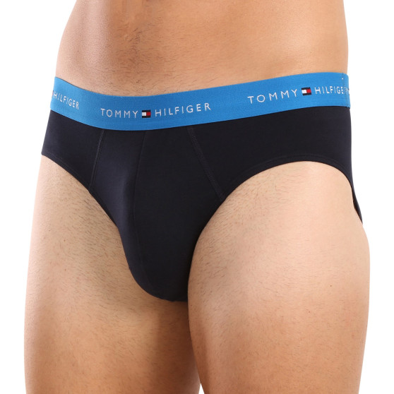 3PACK Tommy Hilfiger ανδρικό σλιπ σκούρο μπλε (UM0UM02904 0VZ)